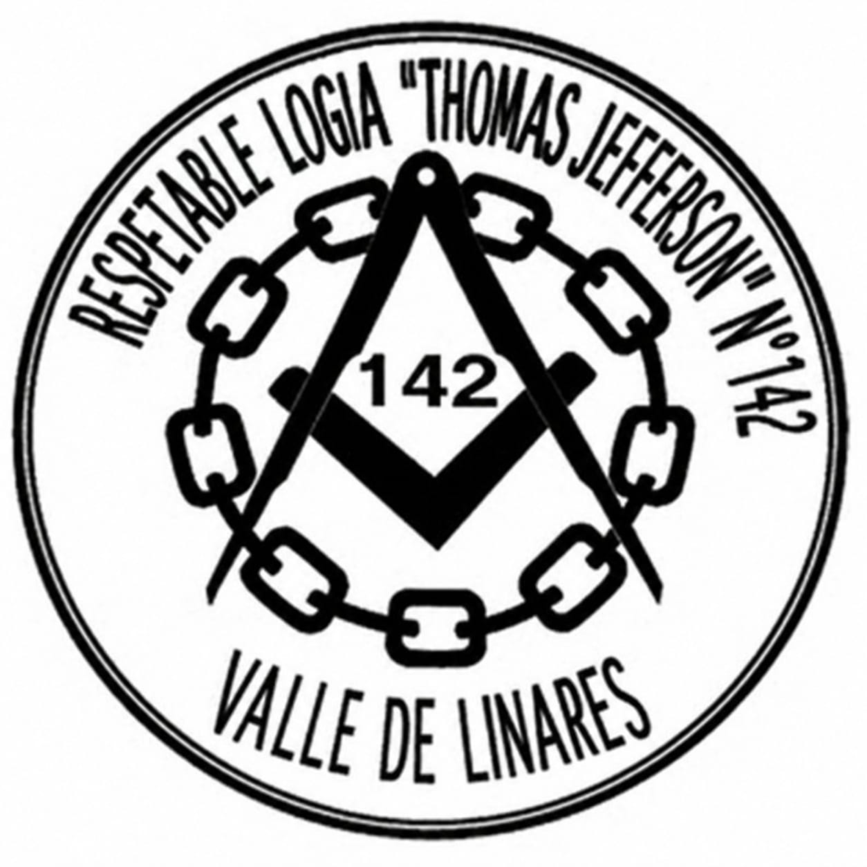 Emblema Respetable Logia Thomas Jefferson N°142